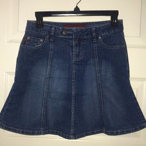 NWOT YMI Denim Mini Skirt, Size 3